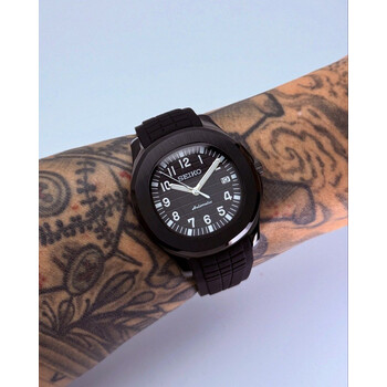 Custom Seiko Mod • Full Black Aquanaut • 42mm